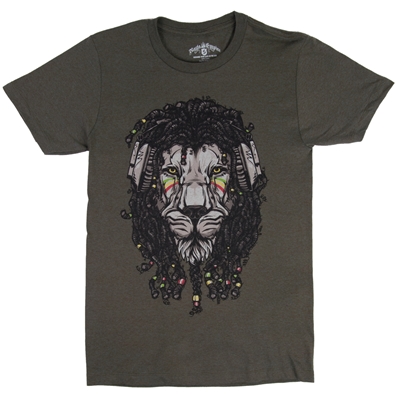 RastaEmpire Reggae Lion Brown T-Shirt