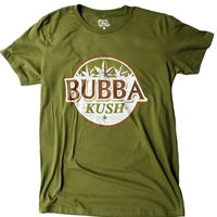 Seven Leaf Bubba Kush Strain Parody Green T-Shirt - Men's