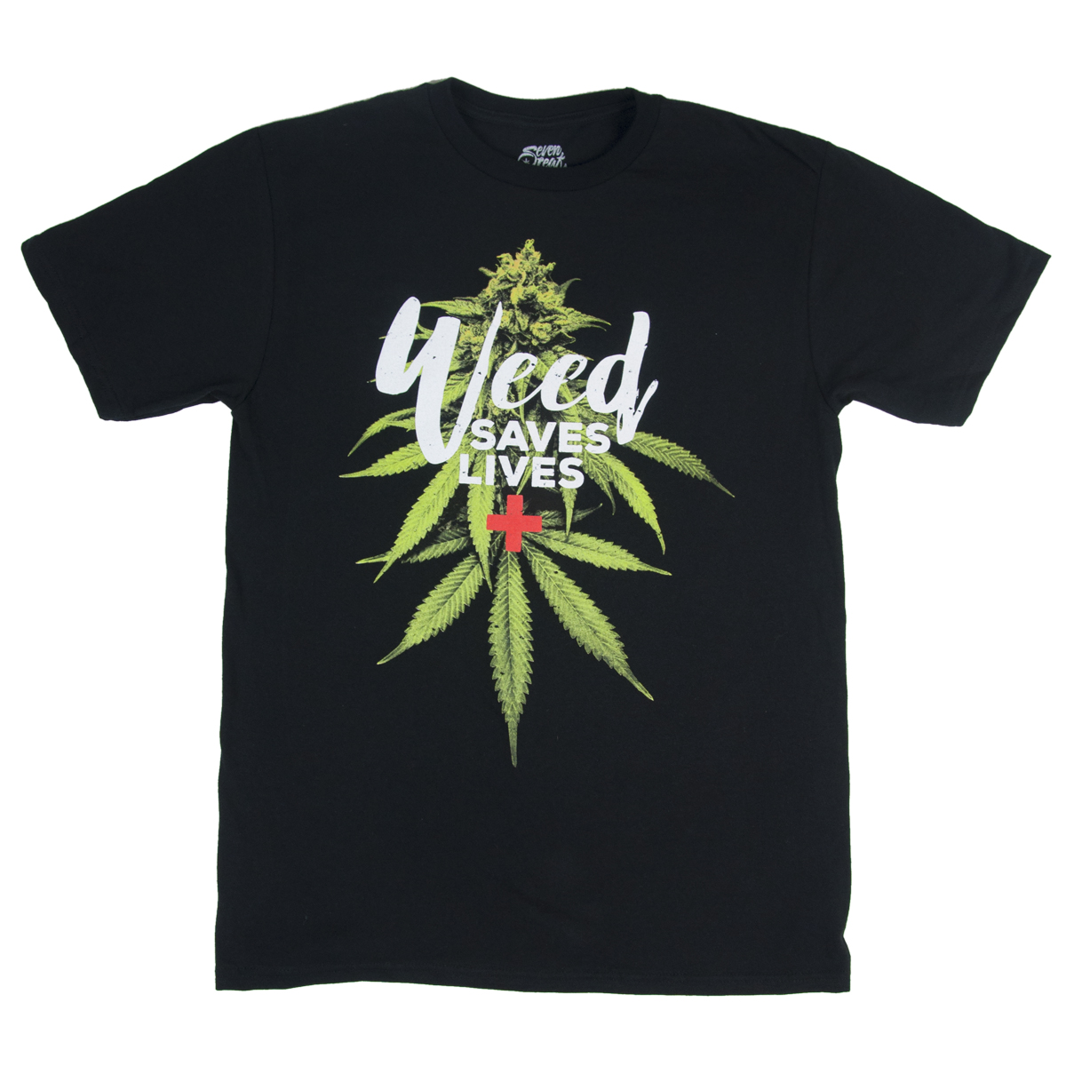 Weed Saves Lives Men's T-Shirt by SevenLeaf.com