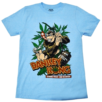 Seven Leaf Dankey Kong Strain T-Shirt – Men’s