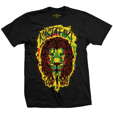 RastaEmpire - Rastafari Lion Black T-Shirt