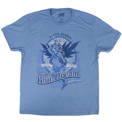 Blue Dream Cannabis Strain T-Shirt 